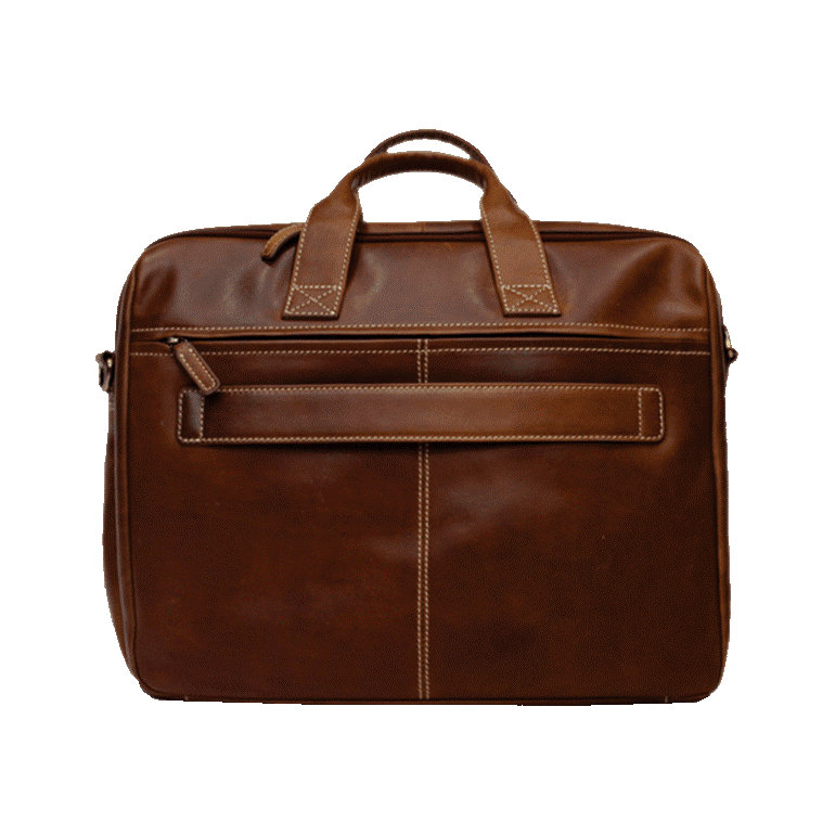 Rugged Earth Leather Laptop Bag (Style 199034)