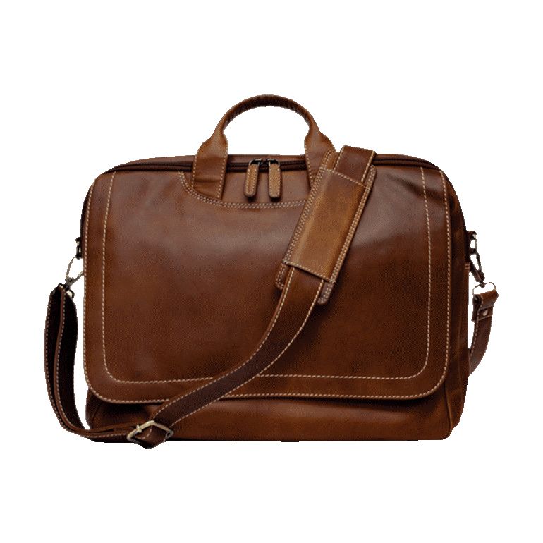 Rugged Earth Leather Laptop Bag (Style 199034)