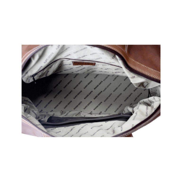 Rugged Earth Leather Duffel Bag (Style 199042)