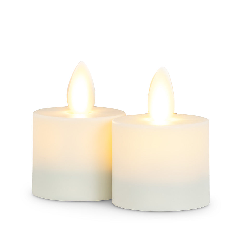 Flameless Tea Lights, Set of 2