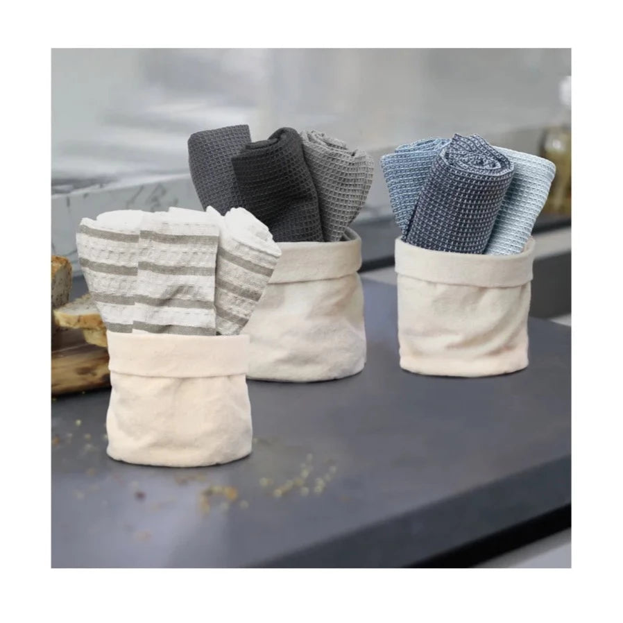 Calvin Dishcloth - Navy Stripe