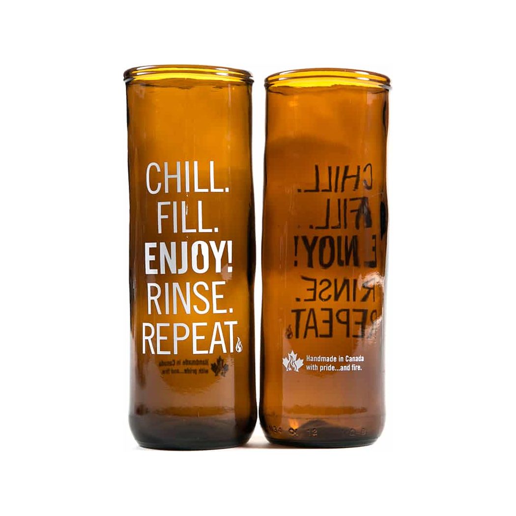 Chill/Fill Rebeer Glass