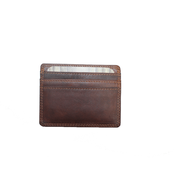 Rugged Earth Leather Credit Card Wallet (990021)