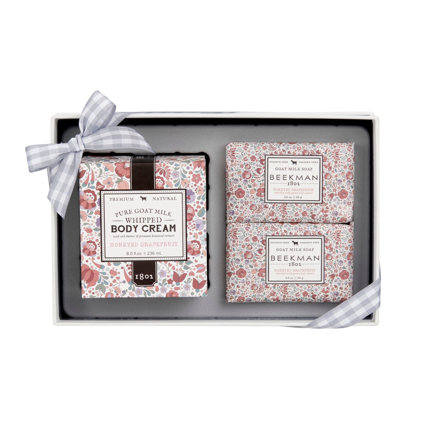 Honeyed Grapefruit Soap & Body Cream Set