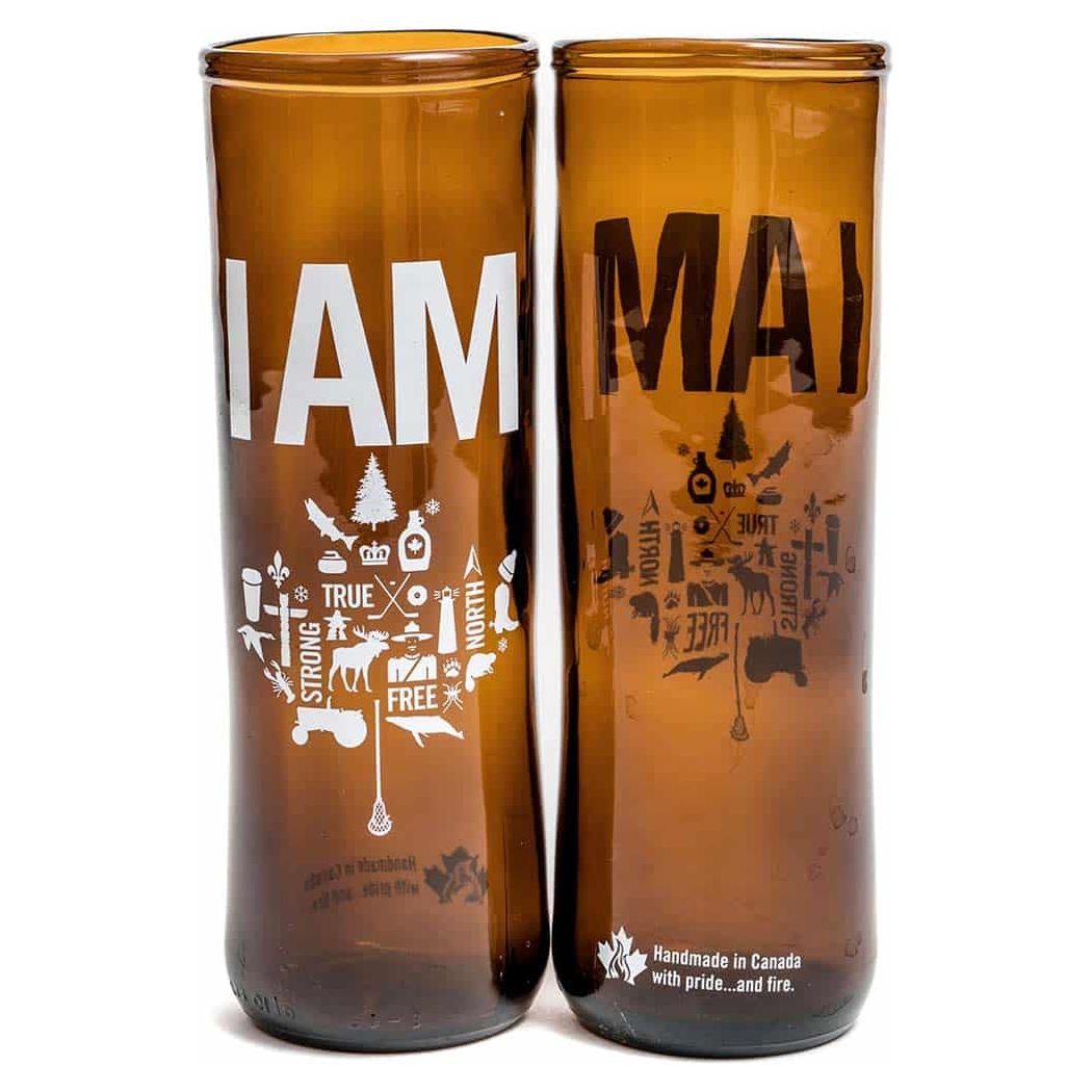 I Am Canadian ReBeer Glass