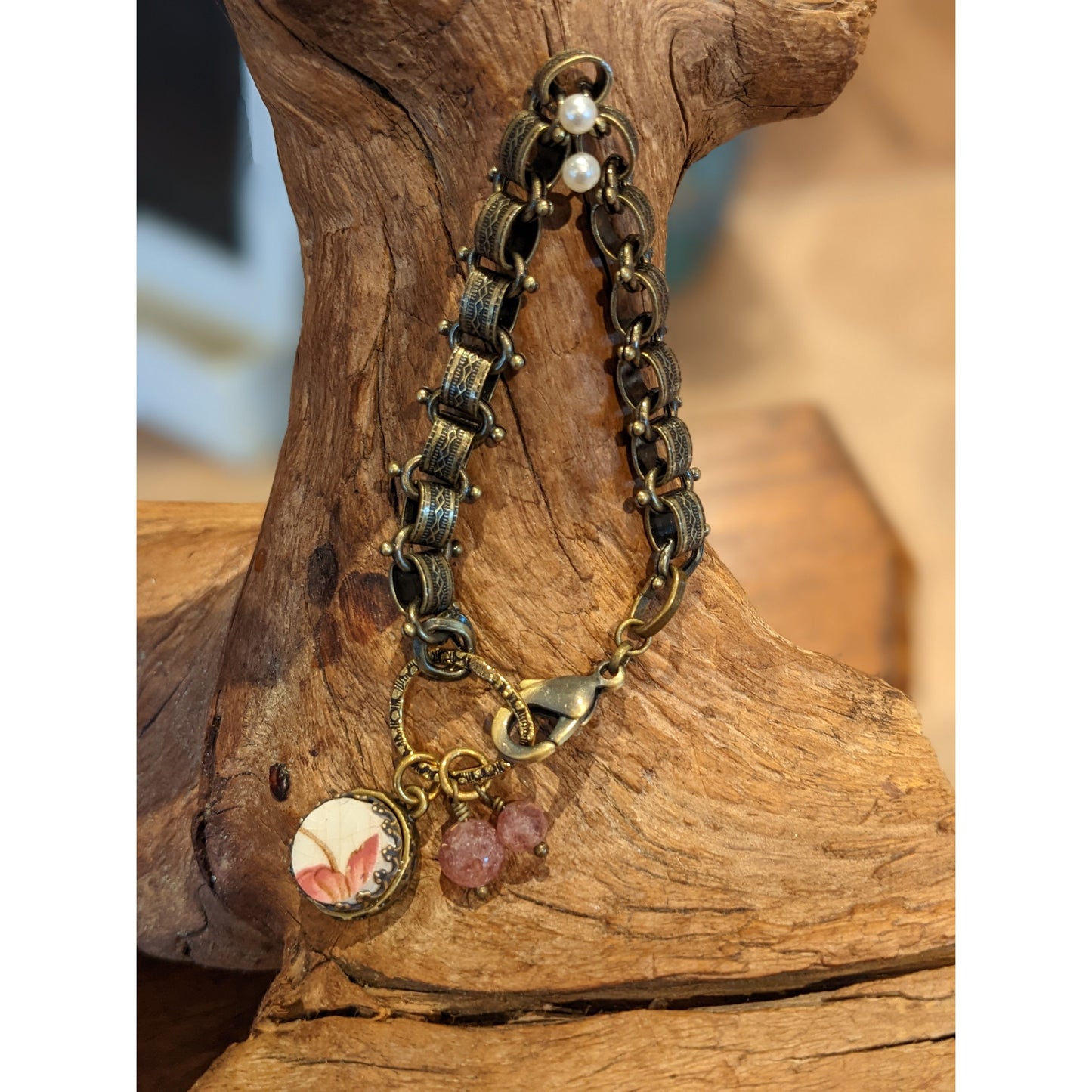 K. Ross Vintage China Bracelet- 026
