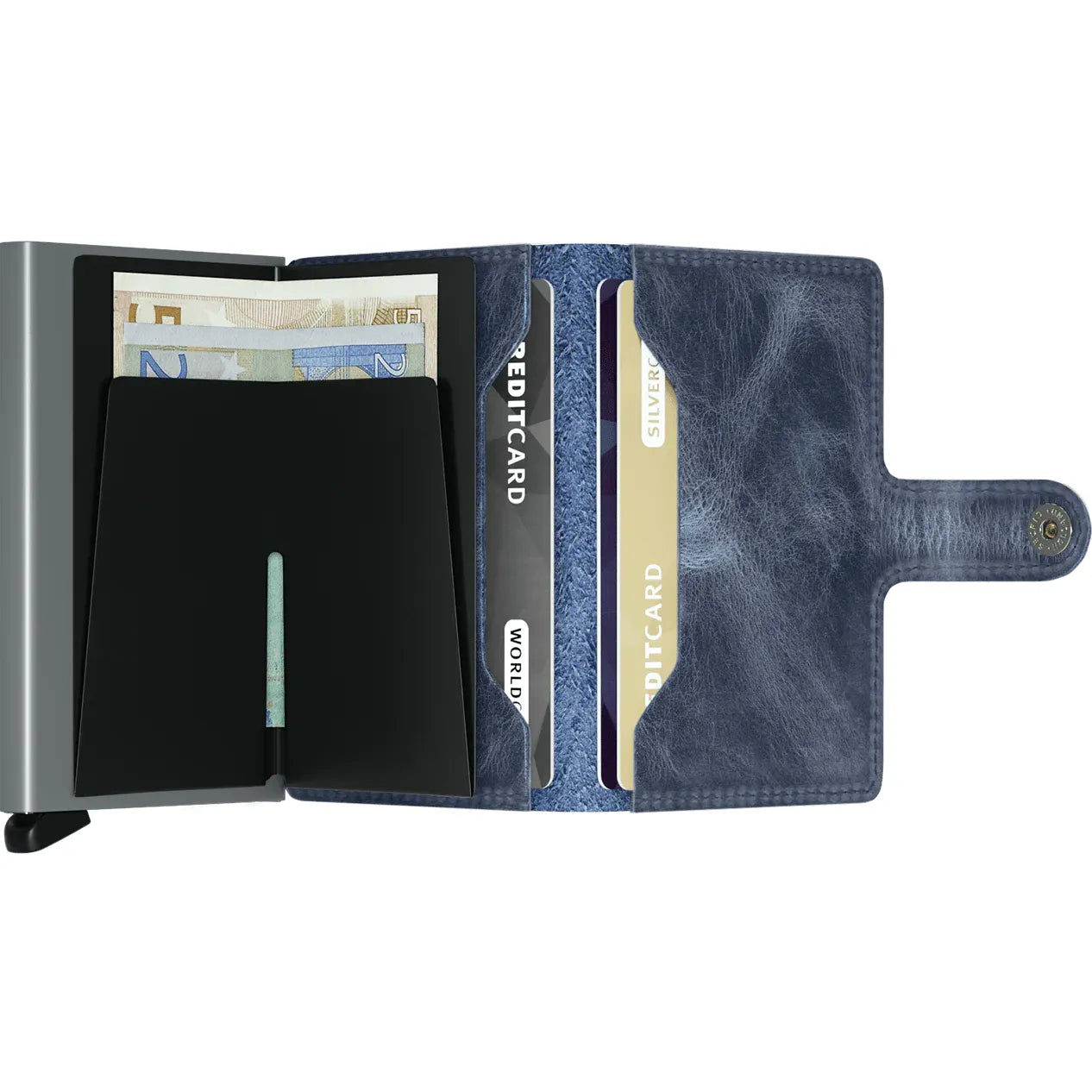 Secrid Miniwallet Vintage - Blue