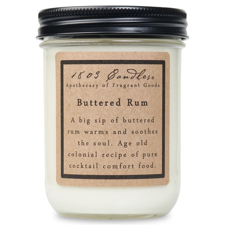 Buttered Rum Soy Candle | 14oz