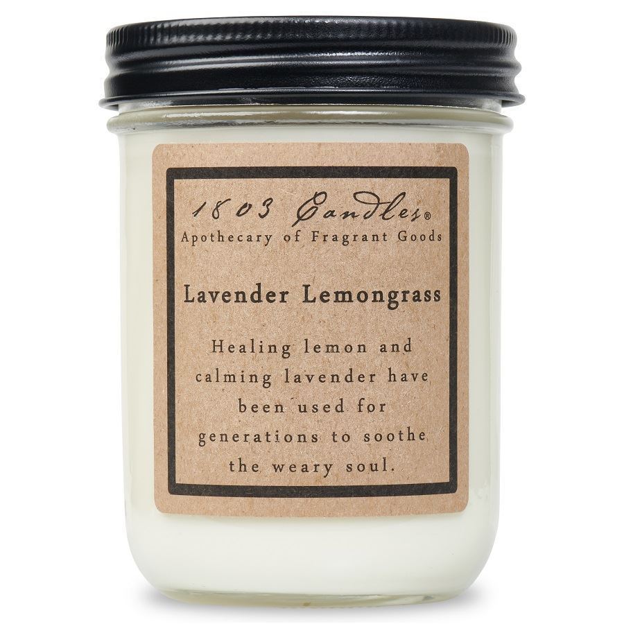 Lavender Lemongrass Soy Candle | 14oz
