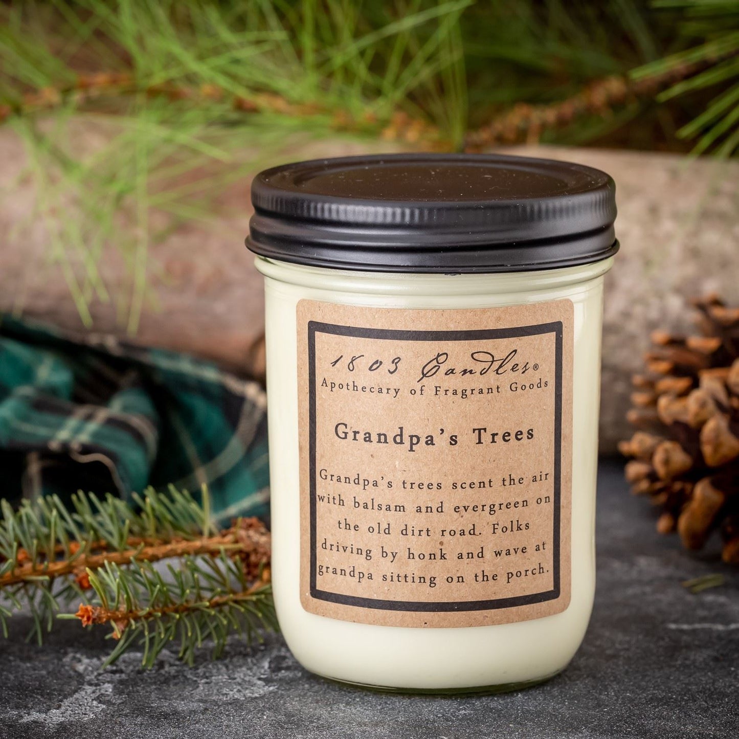 Grandpa's Trees Soy Candle | 14oz