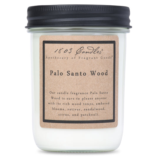 Palo Santo Wood Soy Candle | 14oz