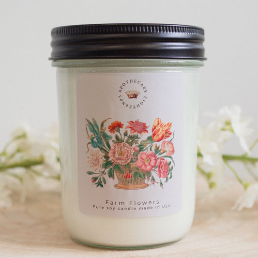 Farm Flowers Soy Candle | 14oz