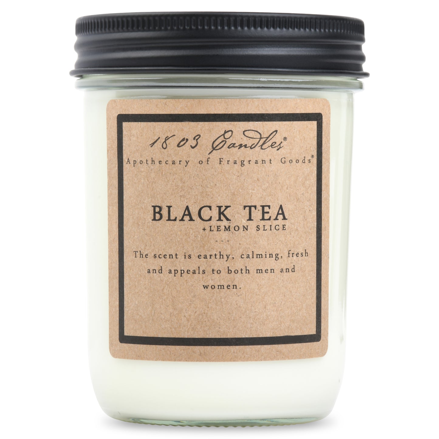 Black Tea + Lemon Slice Soy Candle | 14oz