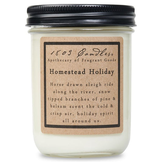 Homestead Holiday Soy Candle | 14oz