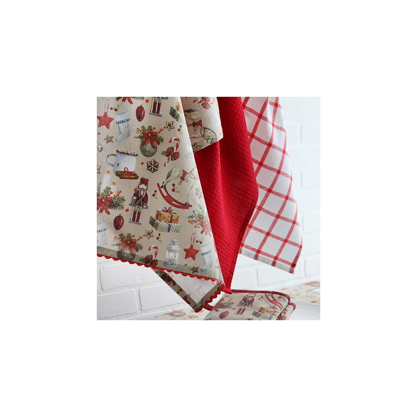 Teatowel - Classic Christmas (Set/3)