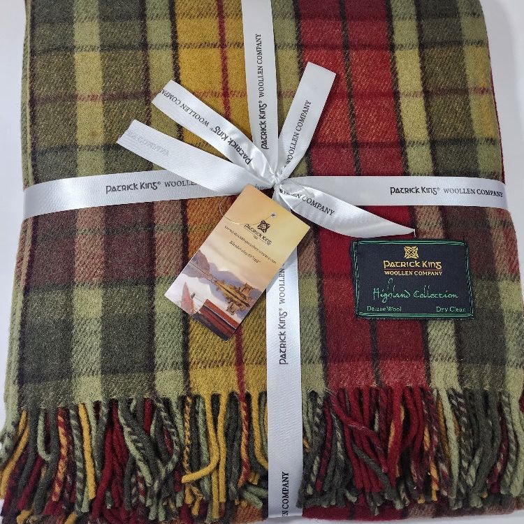 Merino Wool Tartan Blanket | Autumn Buchanan