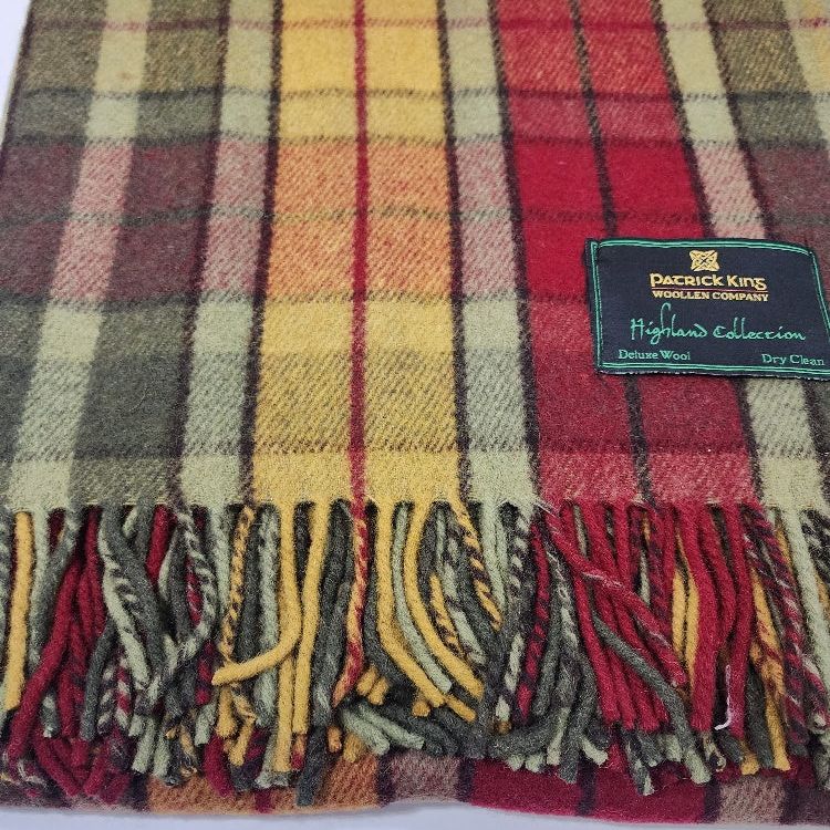 Merino Wool Tartan Blanket | Autumn Buchanan