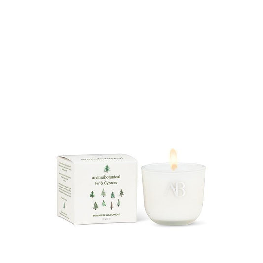 Fir & Cypress Mini Candle - 2"H