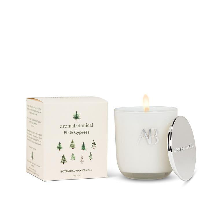 Fir & Cypress Candle - 3"H