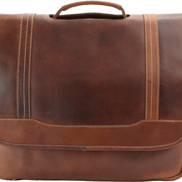 Rugged Earth Leather Laptop Bag (199048)