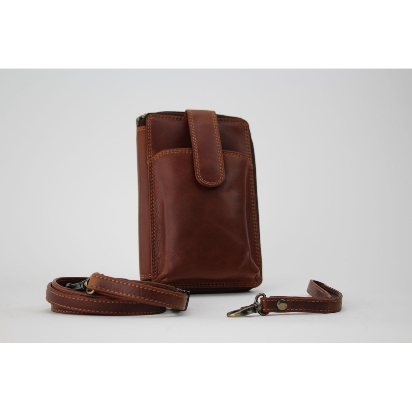 Rugged Earth Leather Upright Organizer (199055)