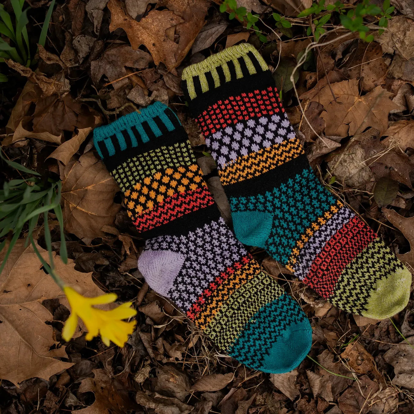 Artichoke Crew Socks