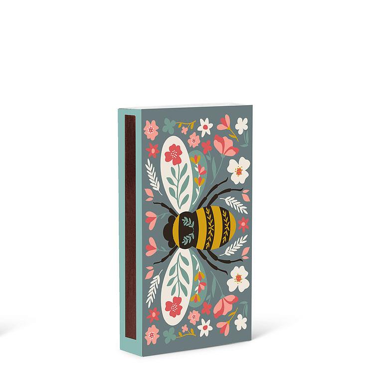 Matches - Floral Bee