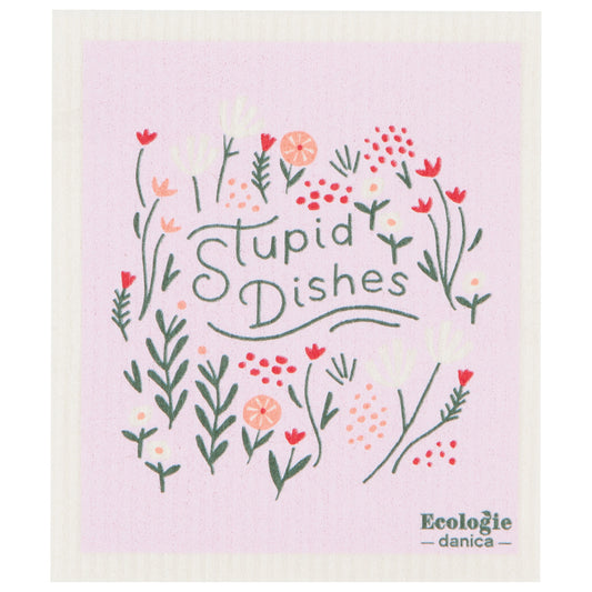 Swedish Dishcloth - Stupid Dishes