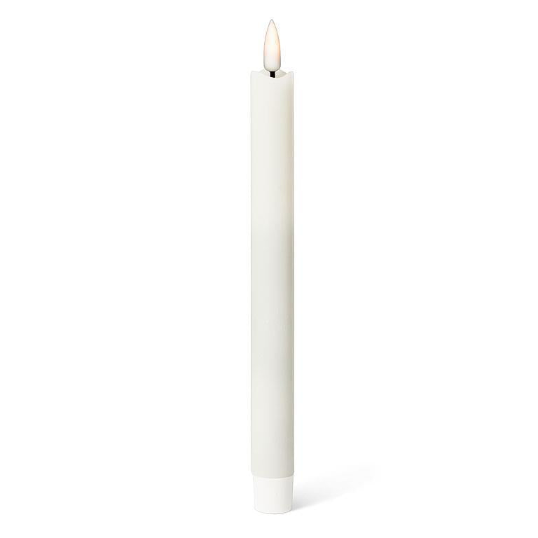 Set/2 LED Taper Candle - Sand