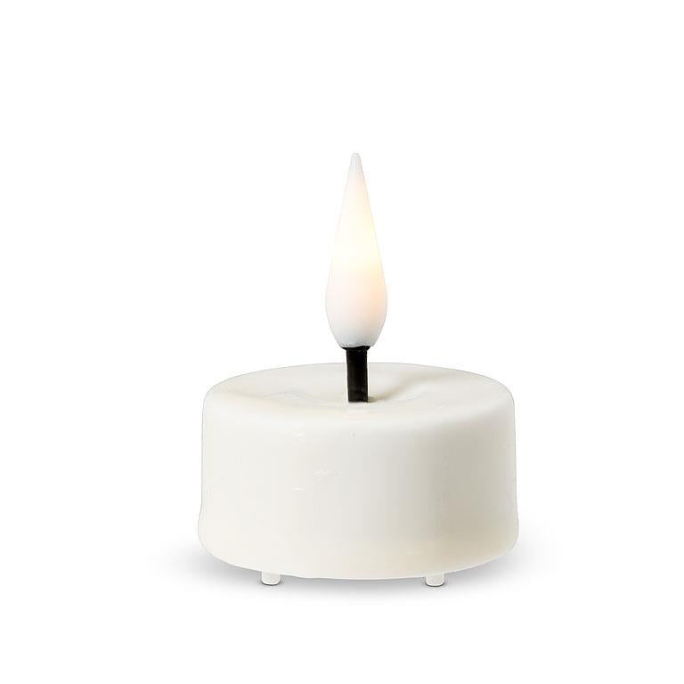 Set/6 LED Tealight - Sand