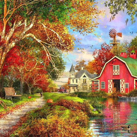Puzzle - Autumn Barn