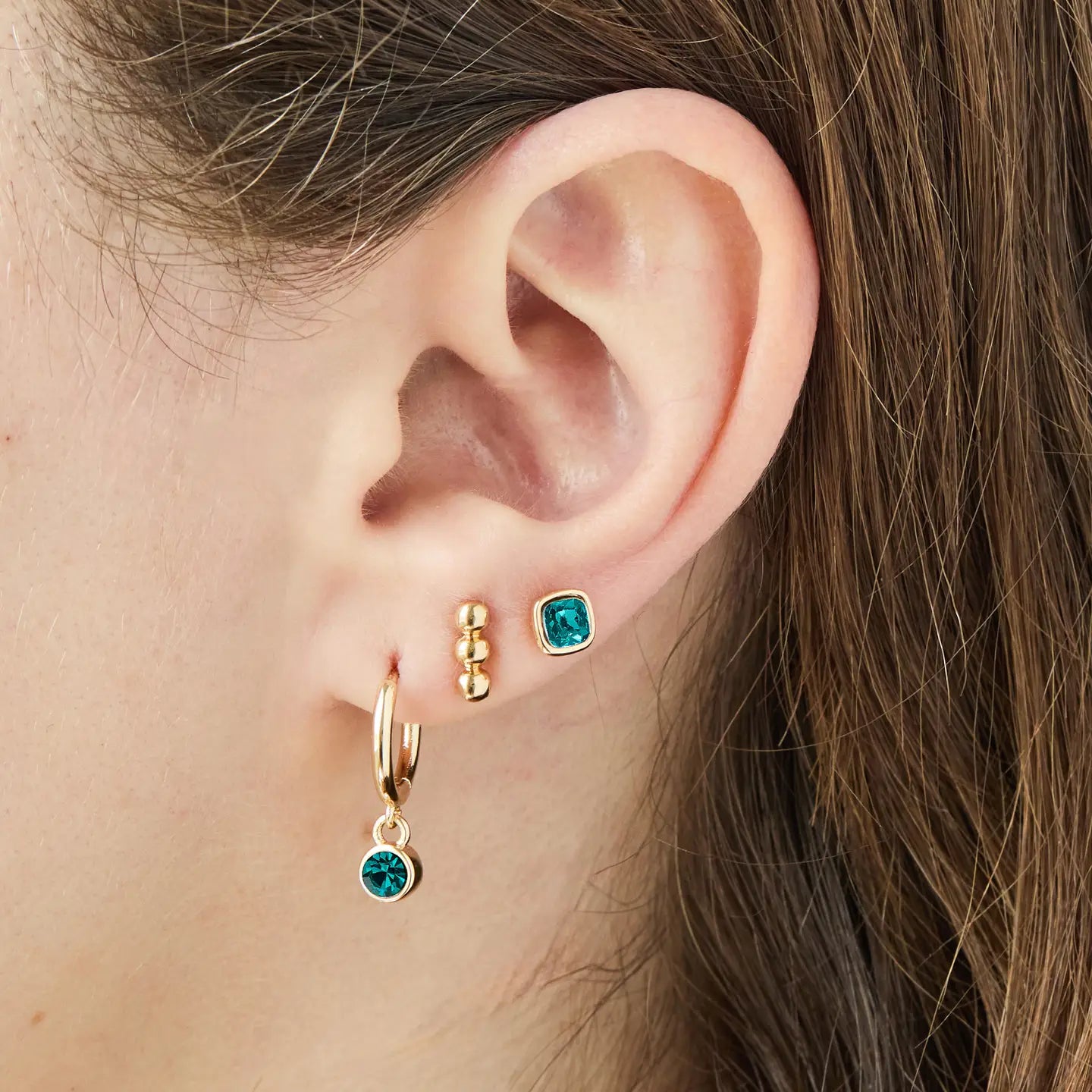 May Birthstone Earrings