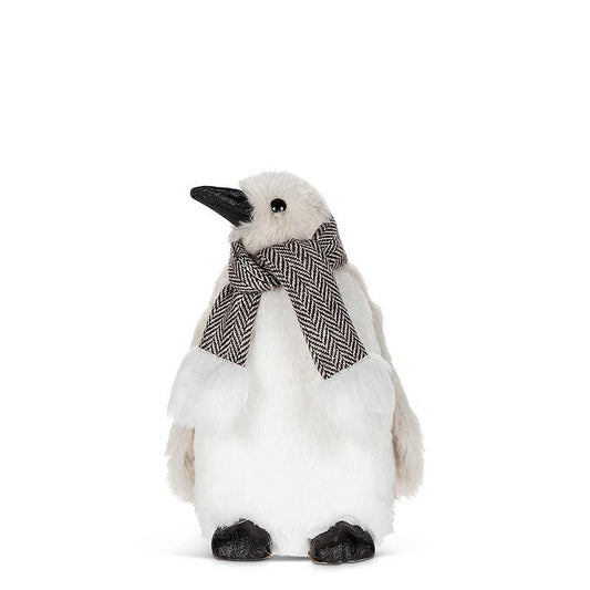 Small Fuzzy Penguin w/Scarf