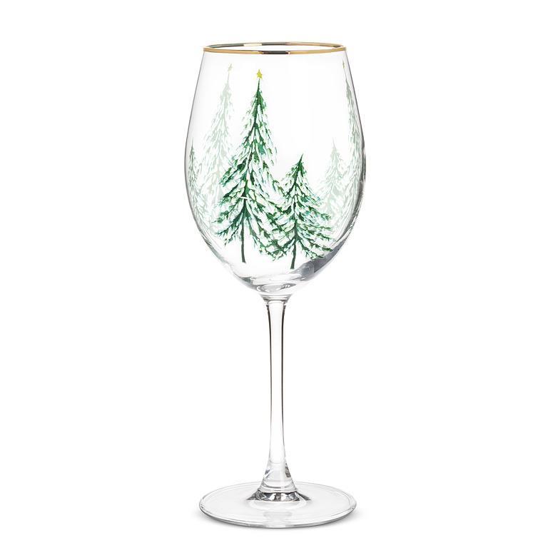 Winter Trees Goblet