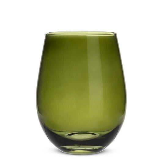 Stemless Wine Glass | Green