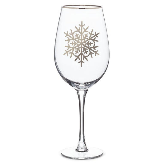 Snowflake Wine Goblet