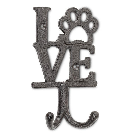 Love w/Dog Paw Hook