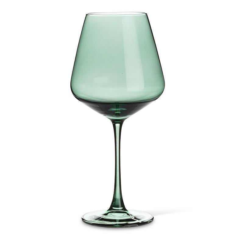 Merlot Wine Glass - Green