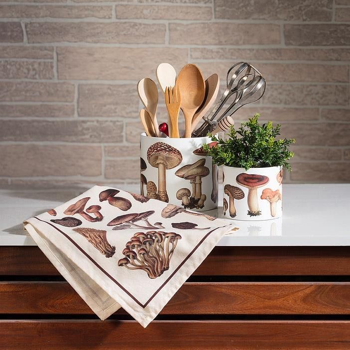 Botanical Mushroom Planter | Small