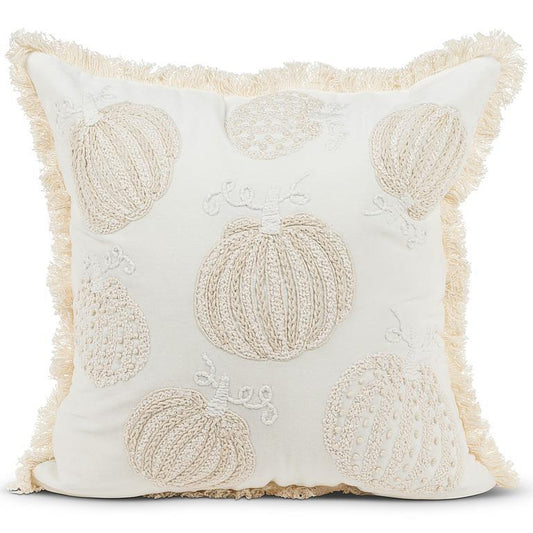 Embroidery Pumpkins Pillow