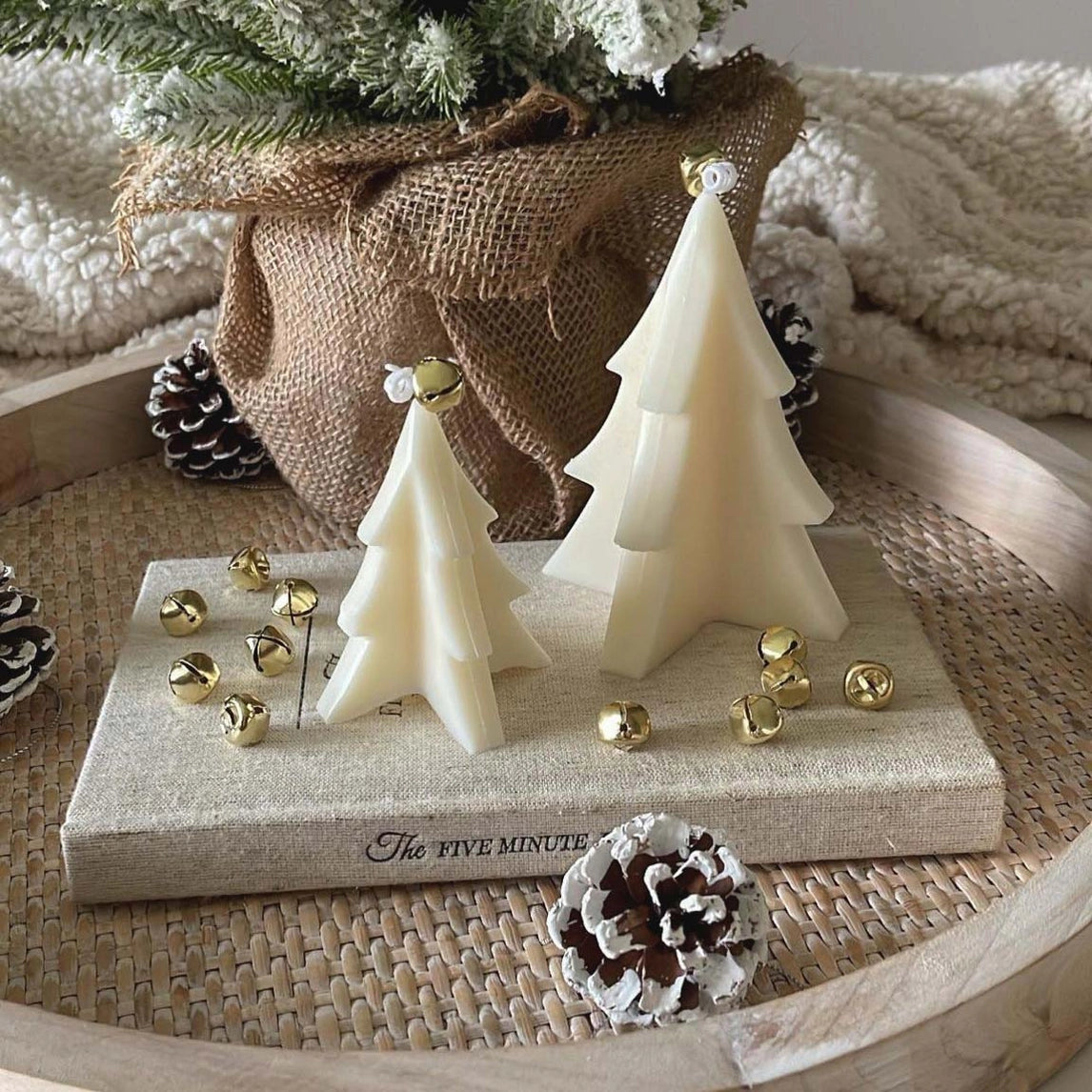 Christmas Tree Soy Candle - Small