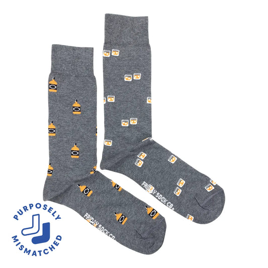 Men's Whisky & Glass Socks