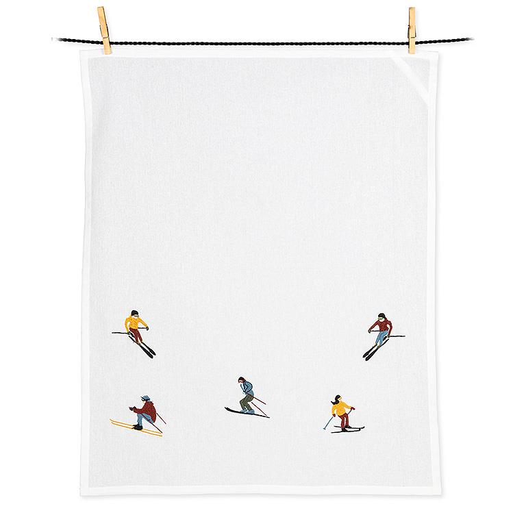 Teatowel - Ski Scene