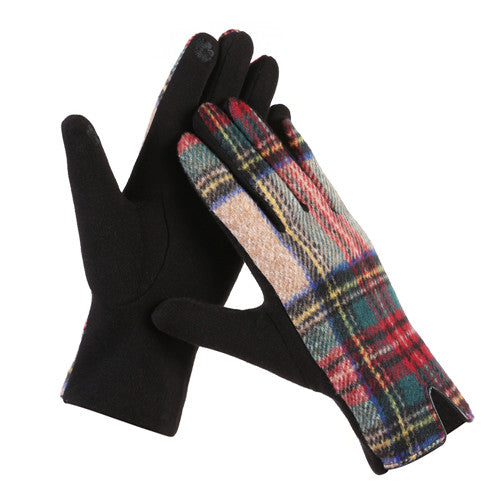 Plaid Gloves | GL554