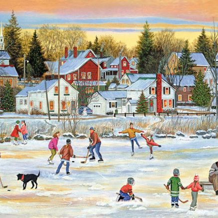 Puzzle - Evening Skating