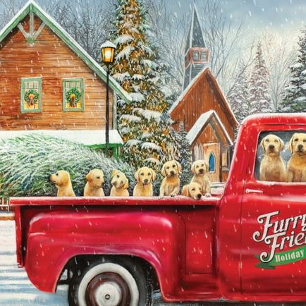 Puzzle - Furry Friends Holiday Farm