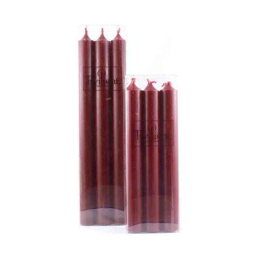 Twilight 7" Candle - Bordeaux