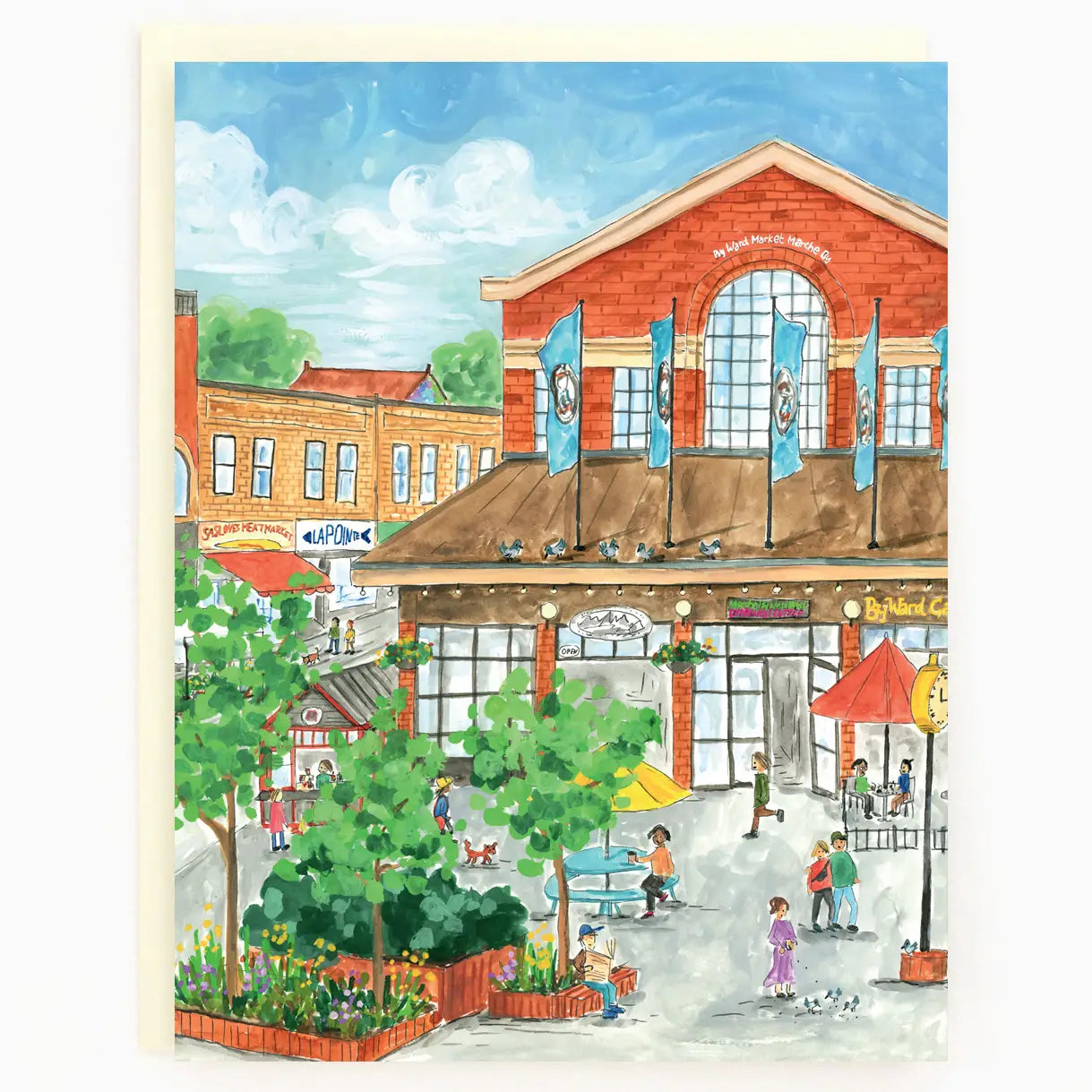 Ottawa Byward Market Summer Card