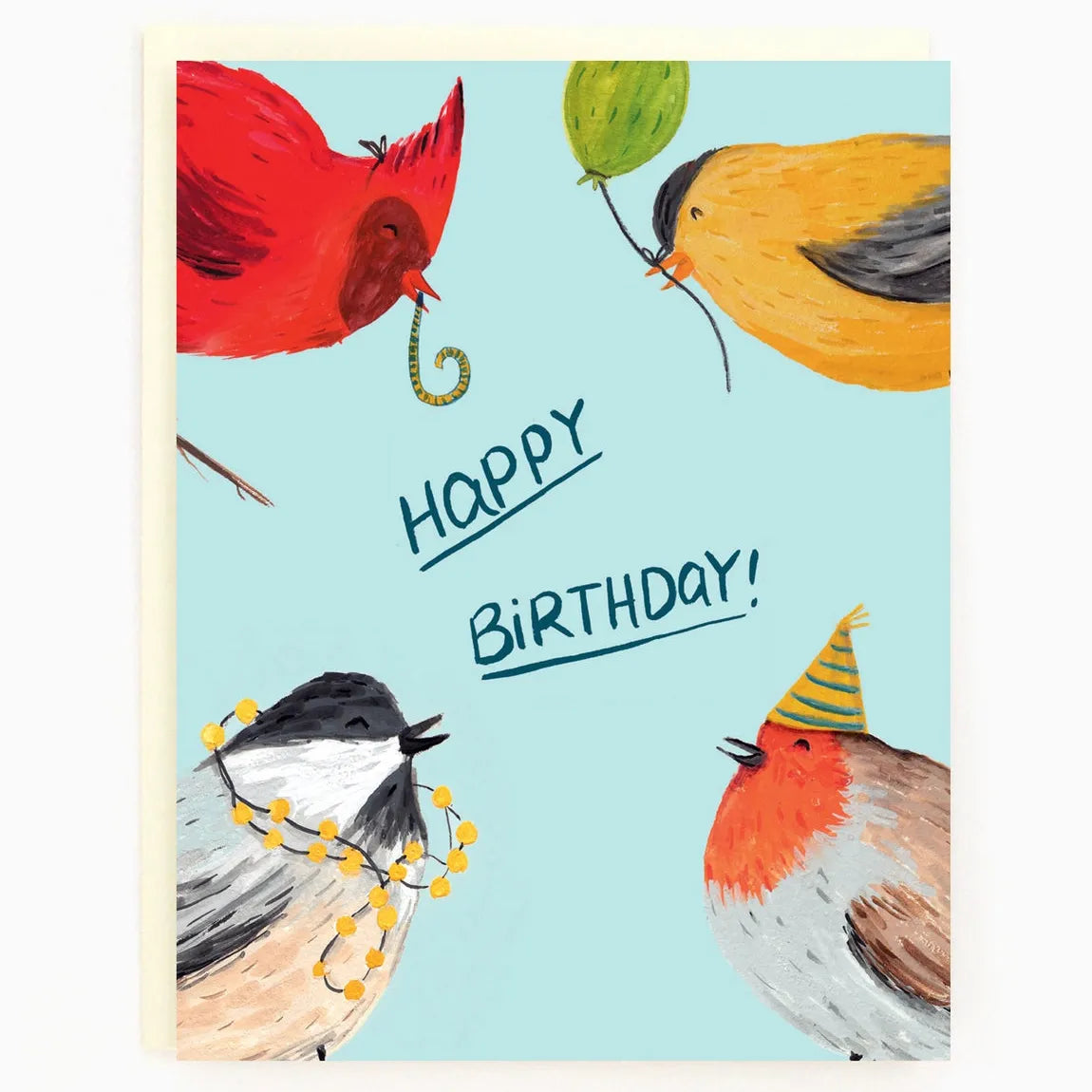 Birthday Birds Card