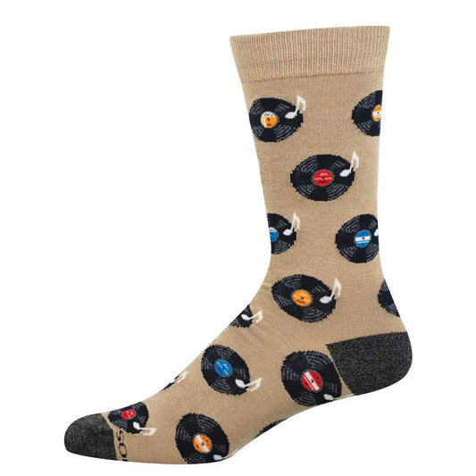 Vinyl Sounds Better Men's Bamboo Socks